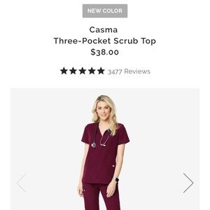 FIGS Casma Scrub Top